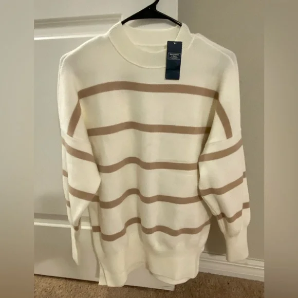 Abercrombie lux soft crew neck sweater - Picture 4 of 5